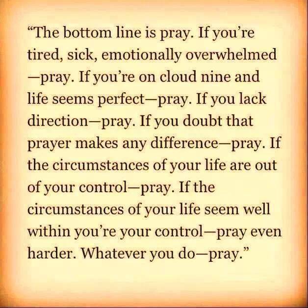 Pray on every Day
